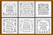 Nurse Quotes Coloring Book, an Object Graphic by protabsorkar11 (Thumbnail 3 of 4)