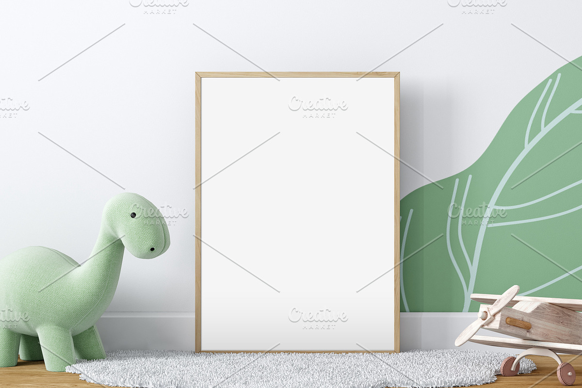 Frame Mockup Kids Bundle Boho - 28, a Poster Template by Mockup Shop (Photo 2 of 9)