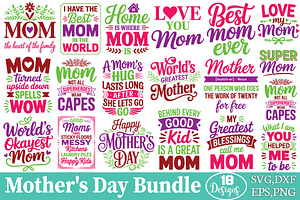 Mother's Day Bundle, an Object Graphic by DollarSmart