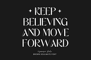 Brown Soulmate – A Charming Font Duo, a Sans Serif Font by zeenesia (Thumbnail 10 of 26)