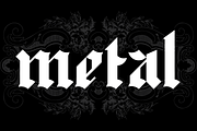 Redro - Geometrical Blackletter, a Blackletter Font by Gittype (Thumbnail 8 of 8)