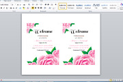 Wedding Welcome Basket Tag, a Stationery Template by retrographix (Thumbnail 3 of 3)