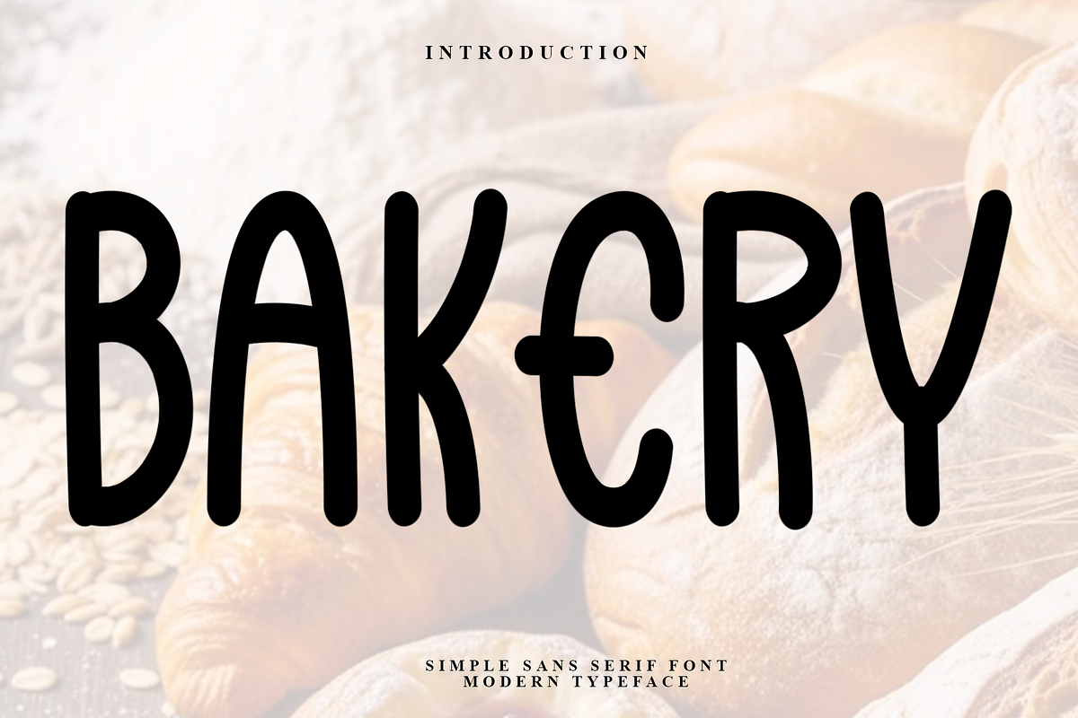 Bakery, a Script Font by InermediaSTUDIO (Photo 1 of 7)