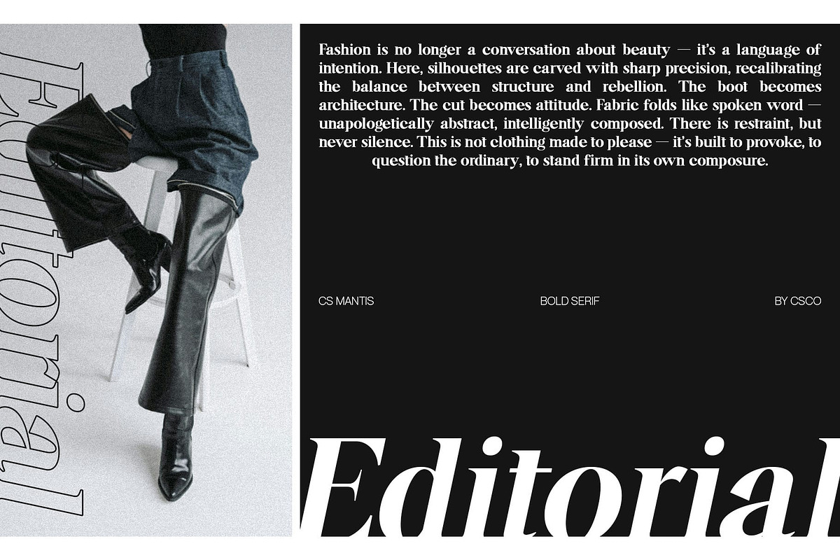 CS Mantis – Classy Serif Font, a Serif Font by Craft Supply Co. (Photo 3 of 8)