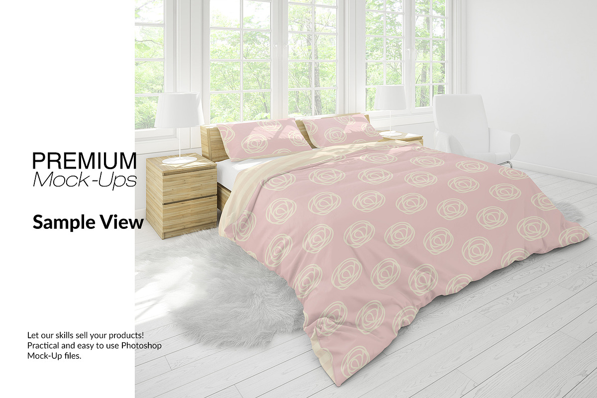 Bedding Mockups, a Product Mockup by mock-ups (Photo 6 of 17)