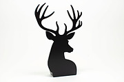 Deer Head Silhouette Vector Bundle,, an Illustration by Amazin_art (Thumbnail 12 of 19)