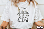 Let's Get Halloweird PNG, an Illustration by DreamCafeArt (Thumbnail 1 of 5)