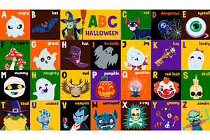 Halloween Holiday Alphabet