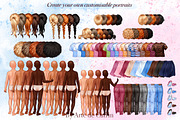 Our Huge Family Clipart, Parents, a Person Illustration by ArtedeCatrin (Thumbnail 4 of 10)