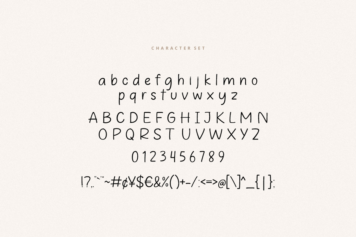 Marllena | Cute Handwritten Font, a Handwritten Font by Burhan Afif (Photo 8 of 10)