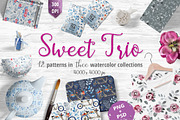 Wreath Creator Bundle&patterns, an Illustration by Gray Cat Graphics (Thumbnail 3 of 9)