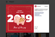 Chinese New Year Instagram Templates, a Social Media Template by BrandPacks (Thumbnail 6 of 11)