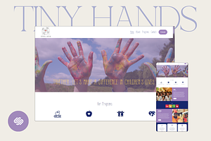 Non-profit Squarespace 7.1 Template