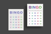 Pastel Bingo Card Templates, a Card Template by BrandPacks (Thumbnail 6 of 7)