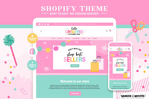 Playful Craft Shopify Theme, a Shopify Template by Sparkle & Speckle