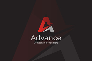 Advance - A Letter Logo 