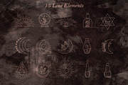AESTHETIC MAGIC BUNDLE, a Decorative Illustration by roskque (Thumbnail 11 of 69)