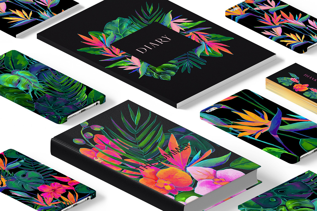Birds of Paradise graphics/patterns, a Pattern Graphic by Salted Galaxy (Photo 7 of 14)