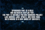 Spangoker, a Serif Font by QR Design Studio (Thumbnail 7 of 9)