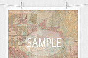 Maps Digital Background, a Texture Graphic by Leska's Digitals (Thumbnail 5 of 5)