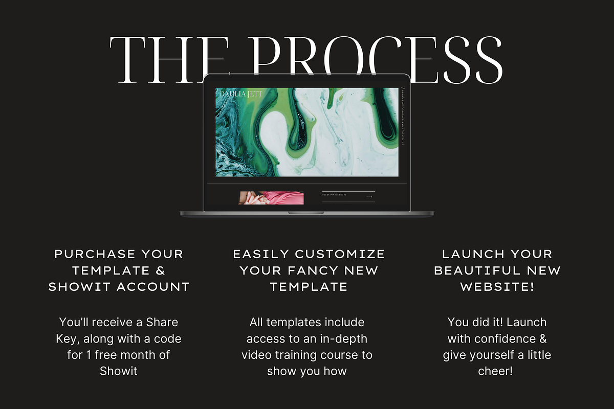 Showit Mini Website + Blog | Dahlia, a Websites & App Template by Ladyfang Creative (Photo 6 of 6)
