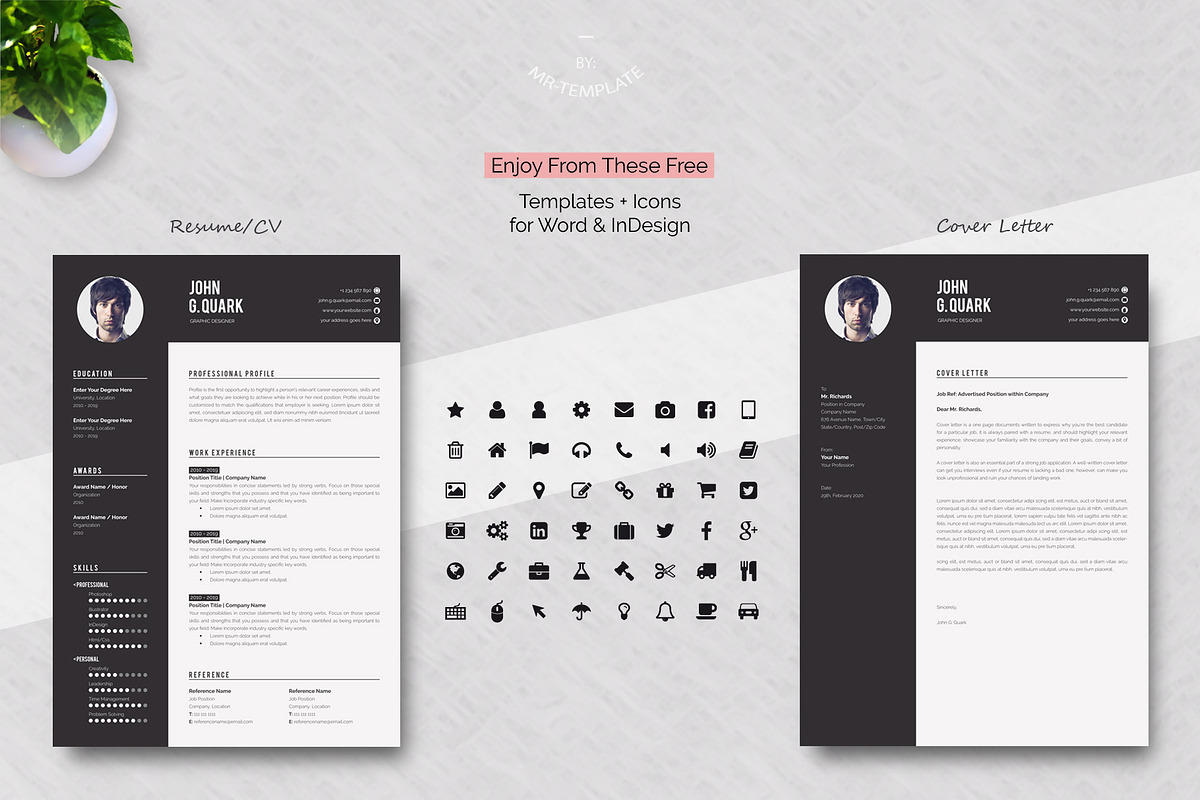 Resume/CV, a Resume Template by Mr-Template (Photo 5 of 6)