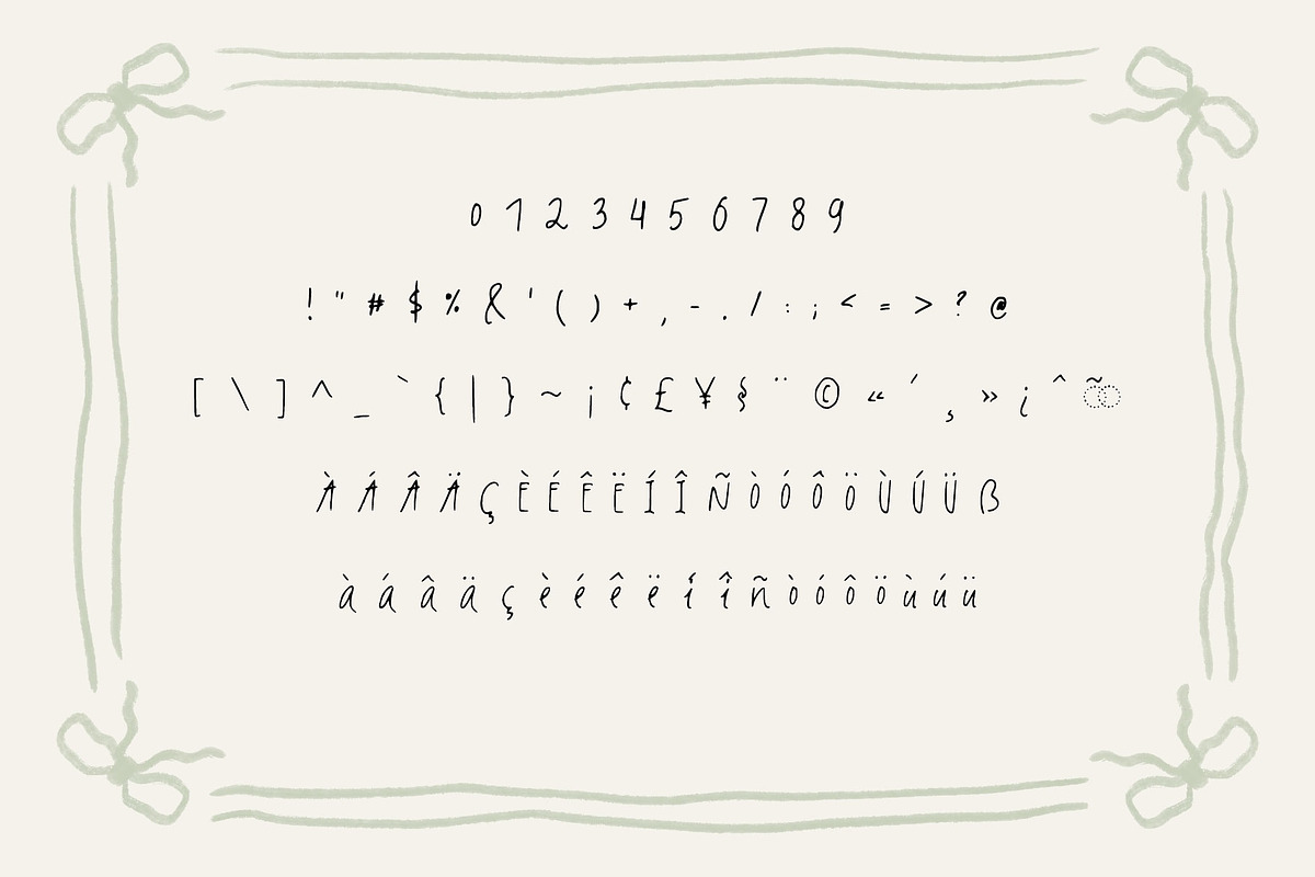 Sunday Champagne. Whimsical Font Duo, a Script Font by PaperJamLab (Photo 10 of 13)