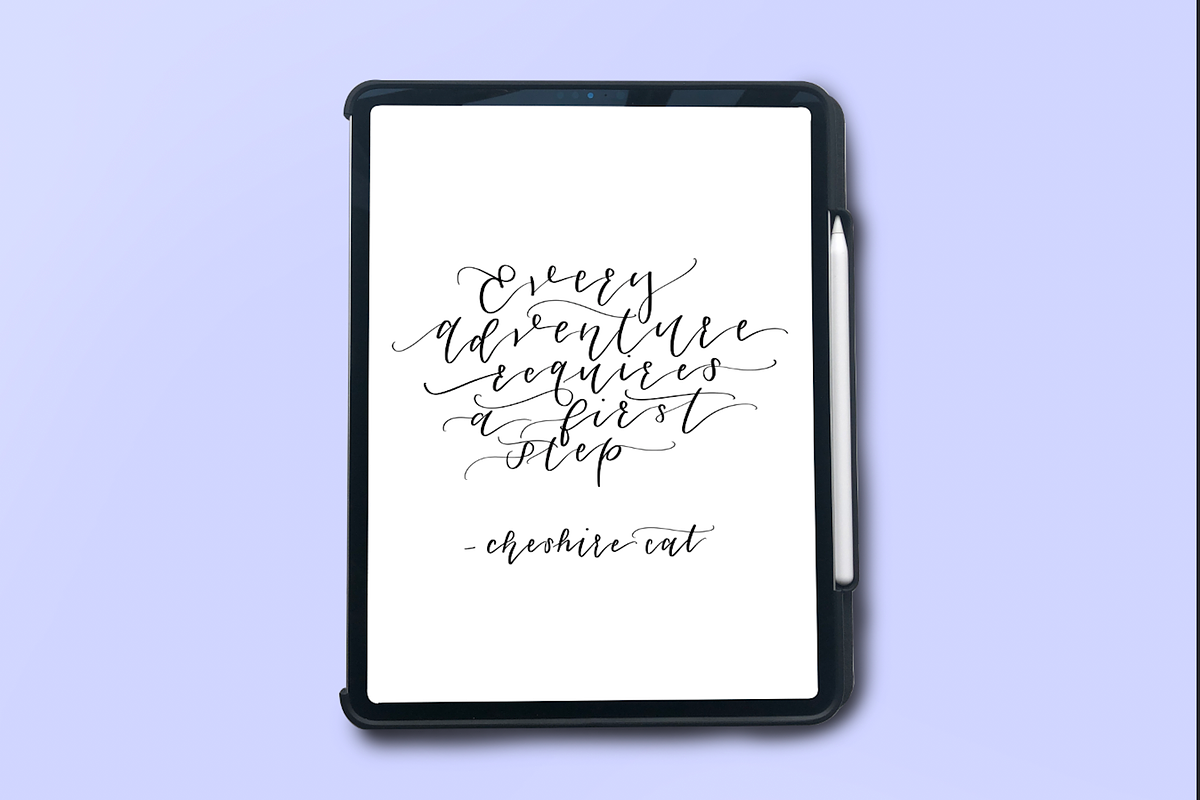 25 Brush Procreate Lettering Bundle, a Brush Add-On by The Pigeon Letters (Photo 10 of 12)