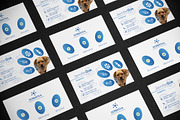 Business Card Veterinary, a Business Card Template by DesignsStore (Thumbnail 1 of 2)