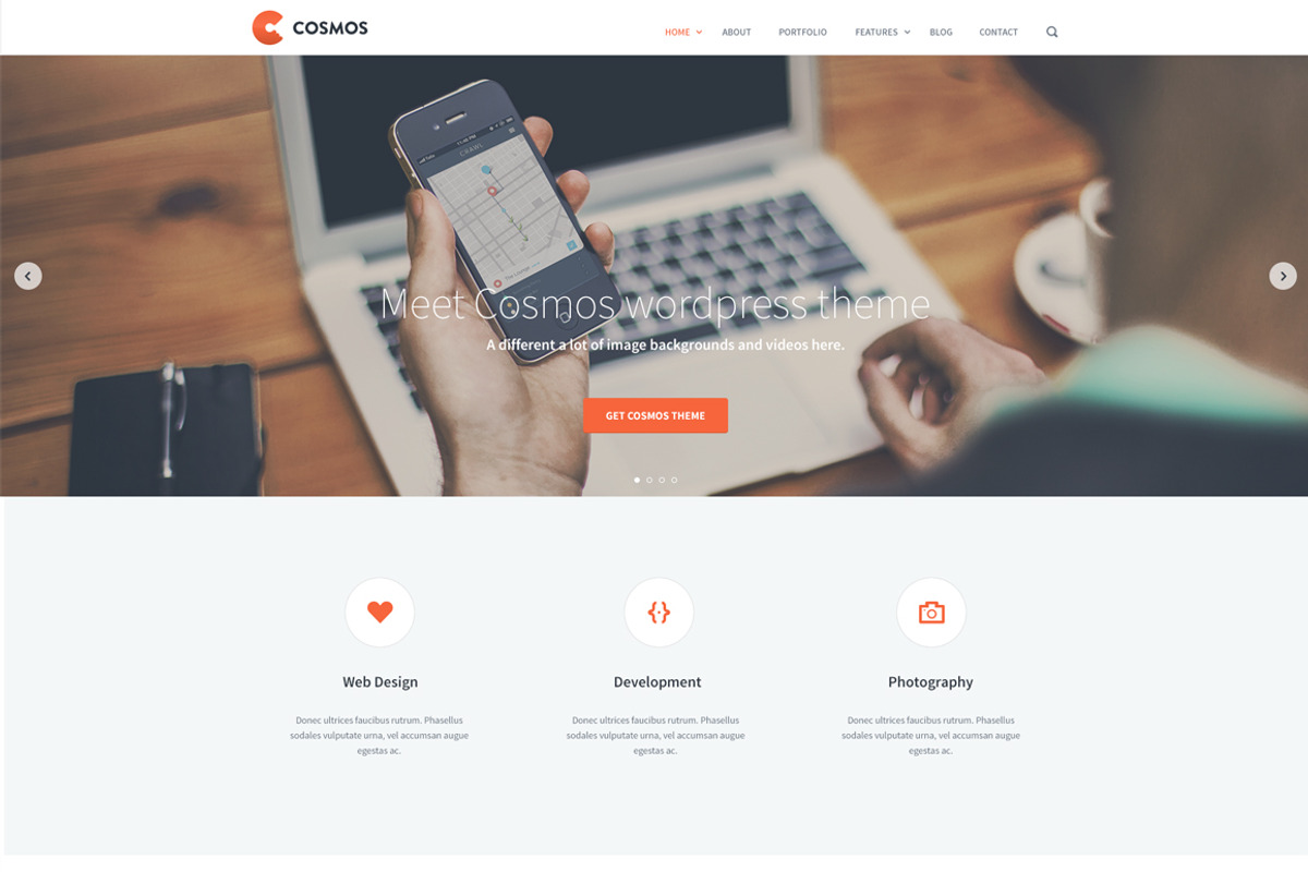 Website Landing Page PSD, a Templates & Theme by vog (Photo 3 of 5)