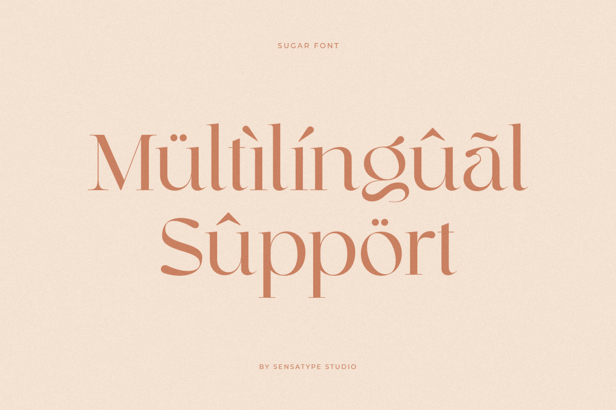 Sugar - Gorgeous Modern Font, a Font by Sensatype (Photo 15 of 20)