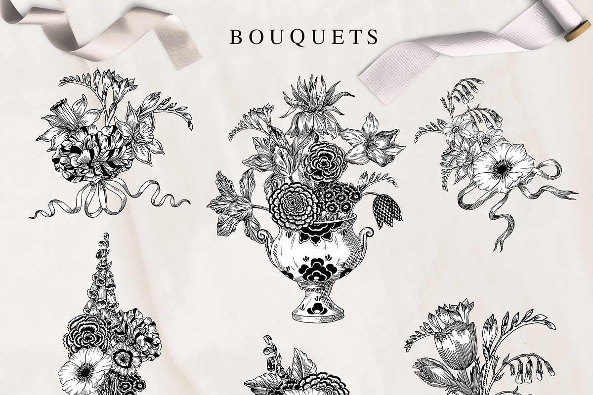 Belles fleurs, an Illustration by Anyuka (Photo 4 of 7)