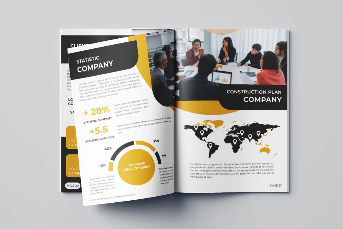 Construction Brochure Vol.4, a Brochure Template by Bewalrus Studio (Photo 11 of 13)