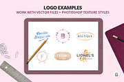 Premium Set of 100 Logos #2, a Branding & Logo Template by Graphic Ghost (Thumbnail 3 of 9)