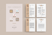 Simple Resume BUNDLE Template M, a Resume Template by Showy68 Template (Thumbnail 5 of 7)
