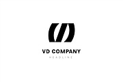 VD company logo template., a Branding & Logo Template by Anton Akhmatov (Thumbnail 1 of 3)