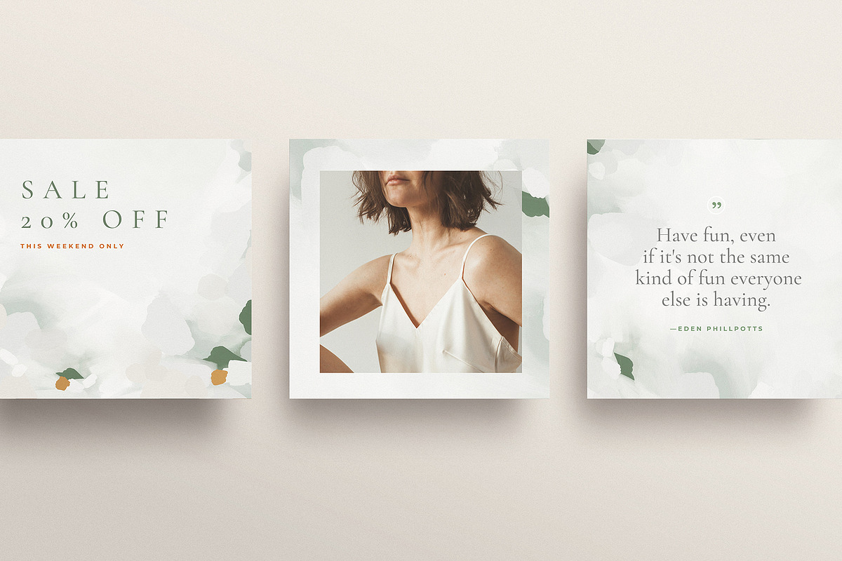 Canva Instagram Templates, a Social Media Template by Basia Stryjecka (Photo 12 of 13)