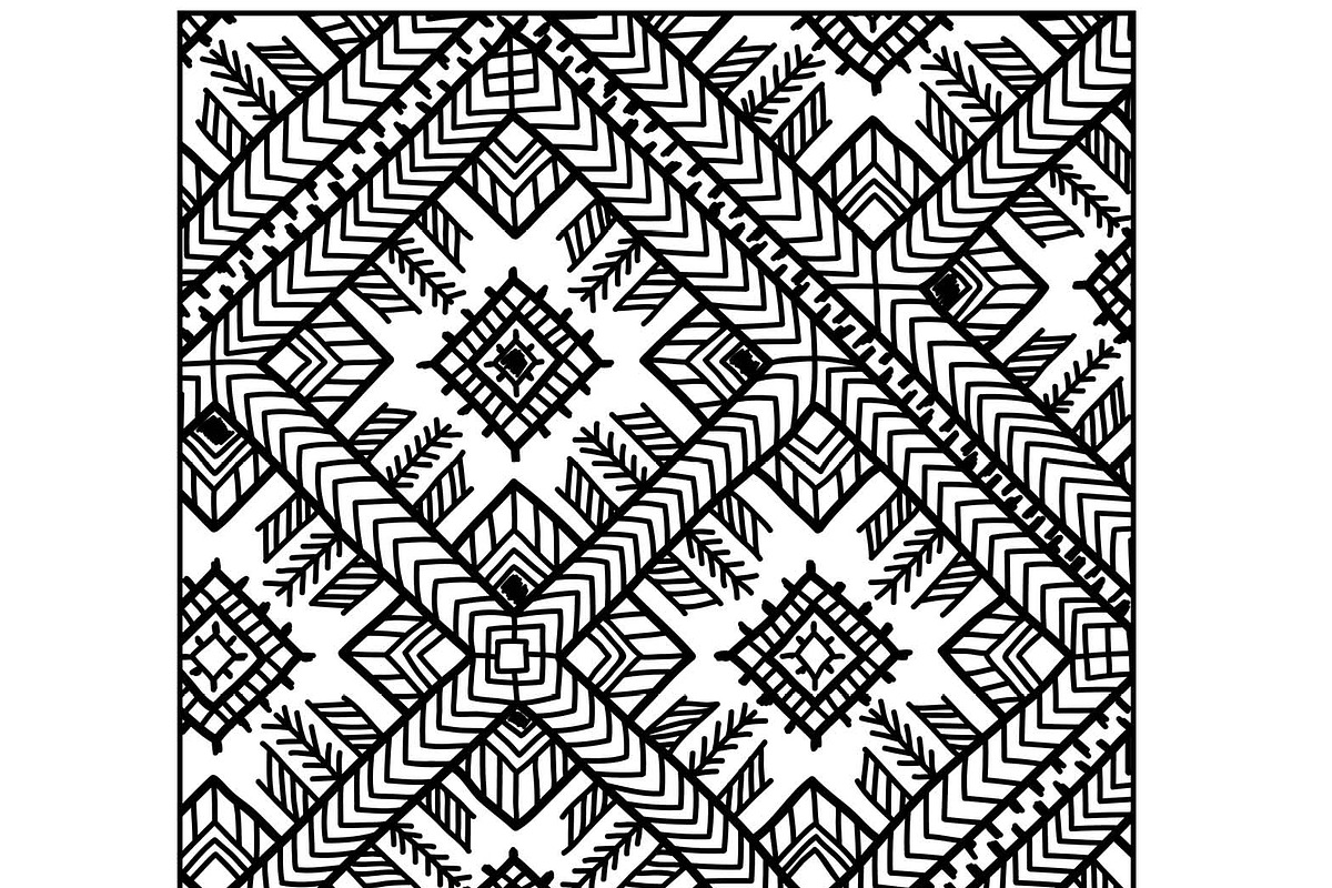 Aztecs, Mayas & Incas Coloring Pages, a Seasonal Illustration by Sourcedigi (Photo 6 of 6)
