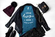 T-Shirt Mockup Bundle Bella Canvas, a Shirt Mockup by lock and page (Thumbnail 11 of 71)