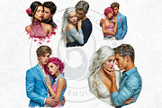 Love Affair Romantic Cliparts, a Person Illustration by ThatsDesignArt (Thumbnail 8 of 17)