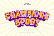 Text Effect Sport, a Layer Style Add-On by Navy Graphic (Thumbnail 1 of 2)