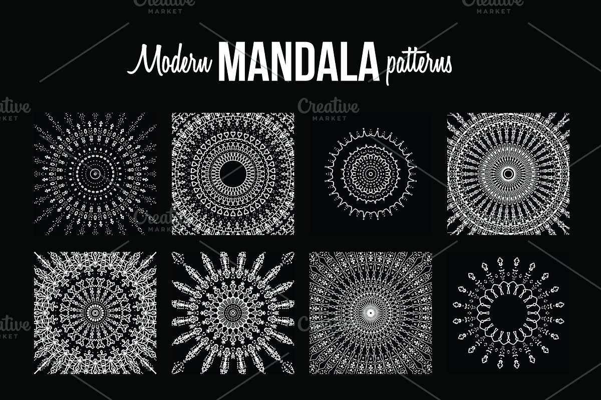 Modern mandala collection, an Illustration by The Odd Seed (Photo 20 of 27)