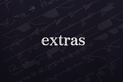 Monstice Family Fonts + EXTRAS, a Serif Font by seventhimperium (Thumbnail 5 of 8)