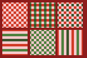 Christmas Check Patterns