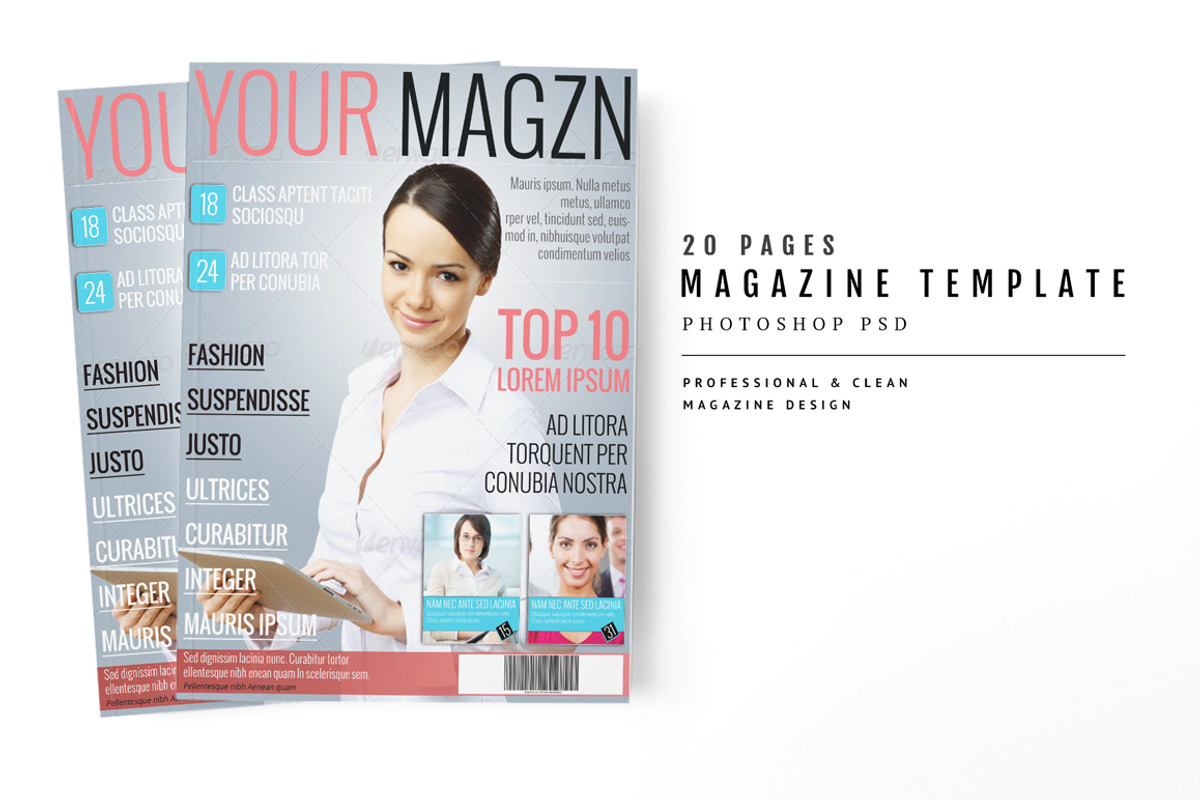 Magazine Template 20, a Magazine Template by pmvch (Photo 1 of 10)