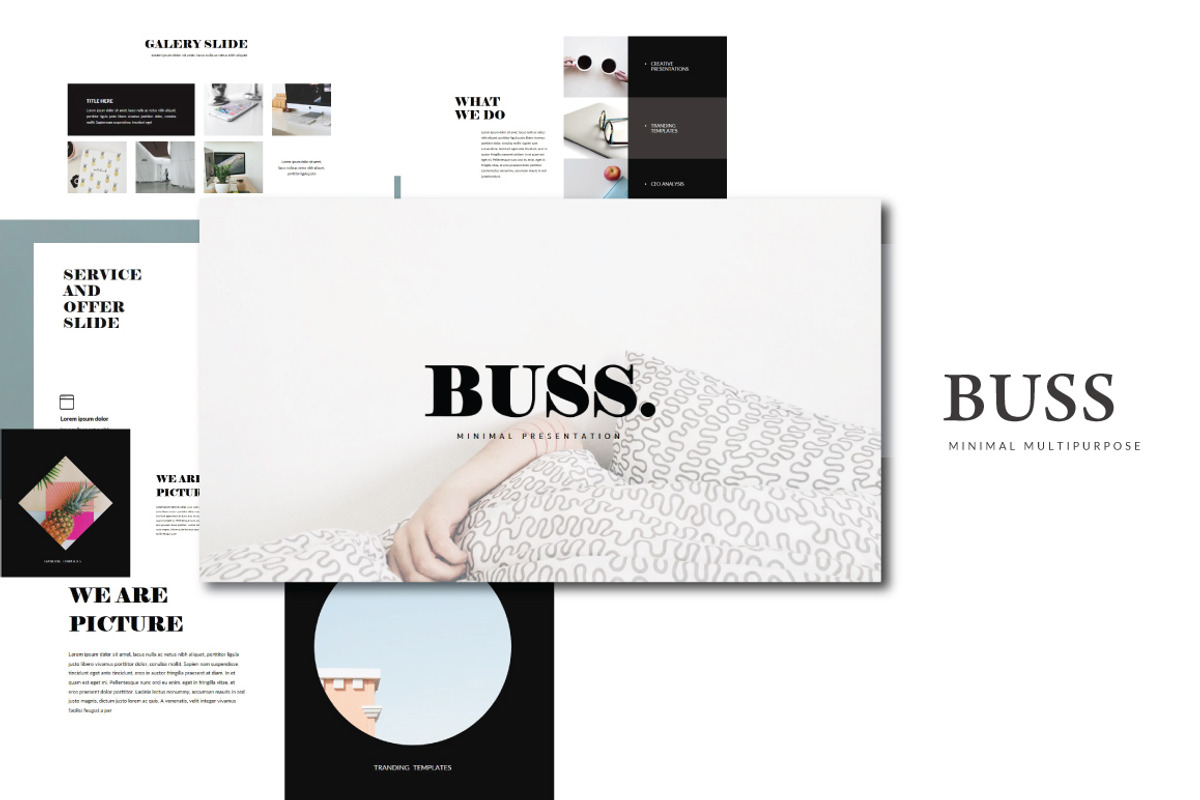 Buss Minimal Presentation, a Presentation Template by Defa Visual (Photo 1 of 9)