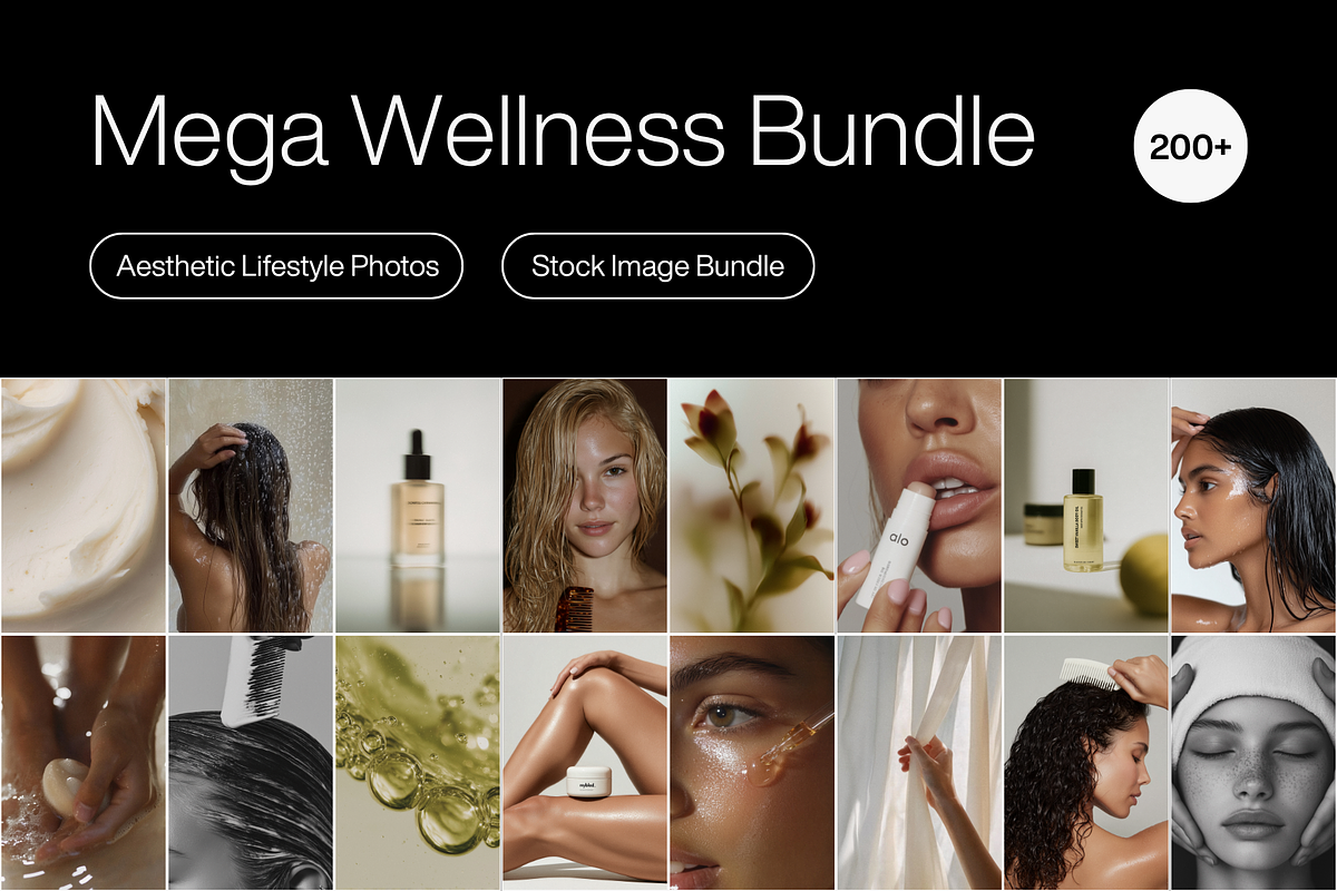 200+ Wellness Stock Images, a Beauty & Fashion Photo by Digital Asset Co (Photo 1 of 11)