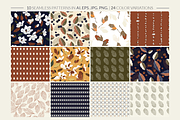 Magnolia Collection Seamless Pattern, a Pattern Graphic by pier.gra creative design (Thumbnail 2 of 8)