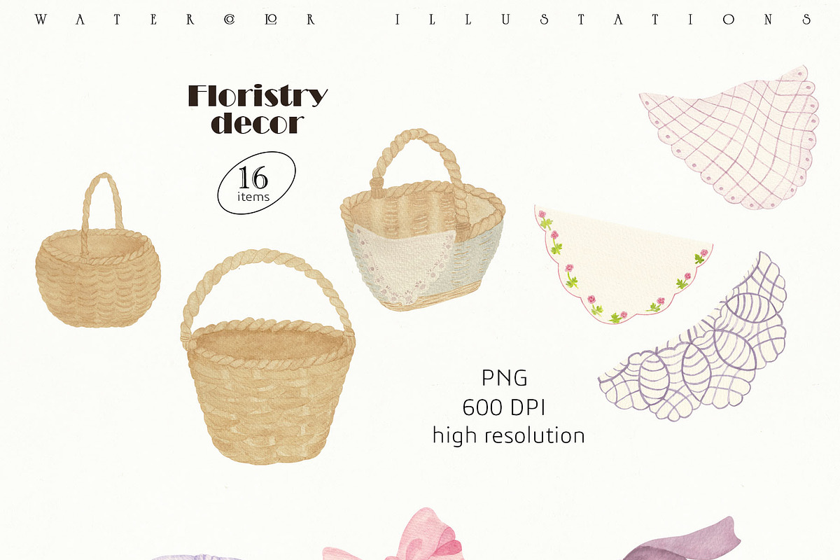 Tulip Watercolor Collection, a Decorative Illustration by Sunshine Art (Photo 6 of 8)