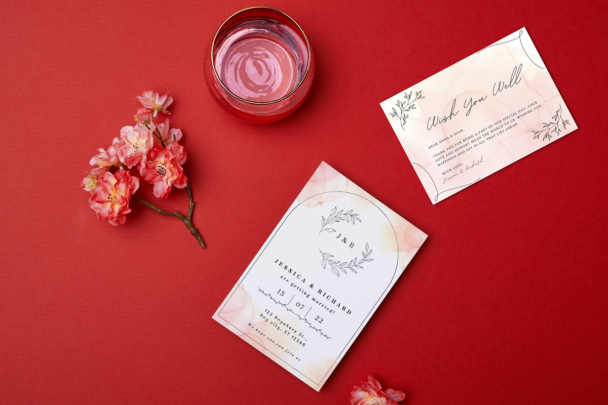Elegance Wedding Suite Canva, an Invitation Template by WynterLife Studio (Photo 8 of 8)